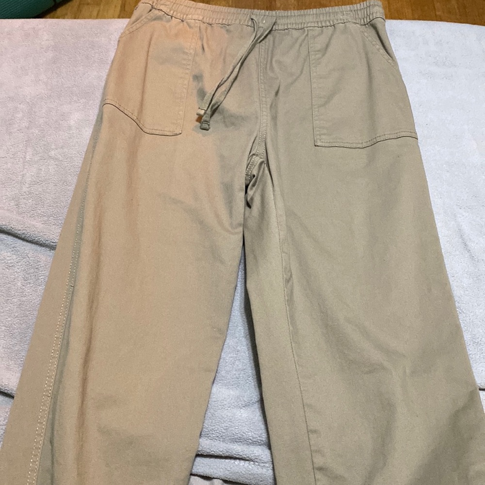 Charlotte Russe- Cargo Jeans- pockets- string on the waist